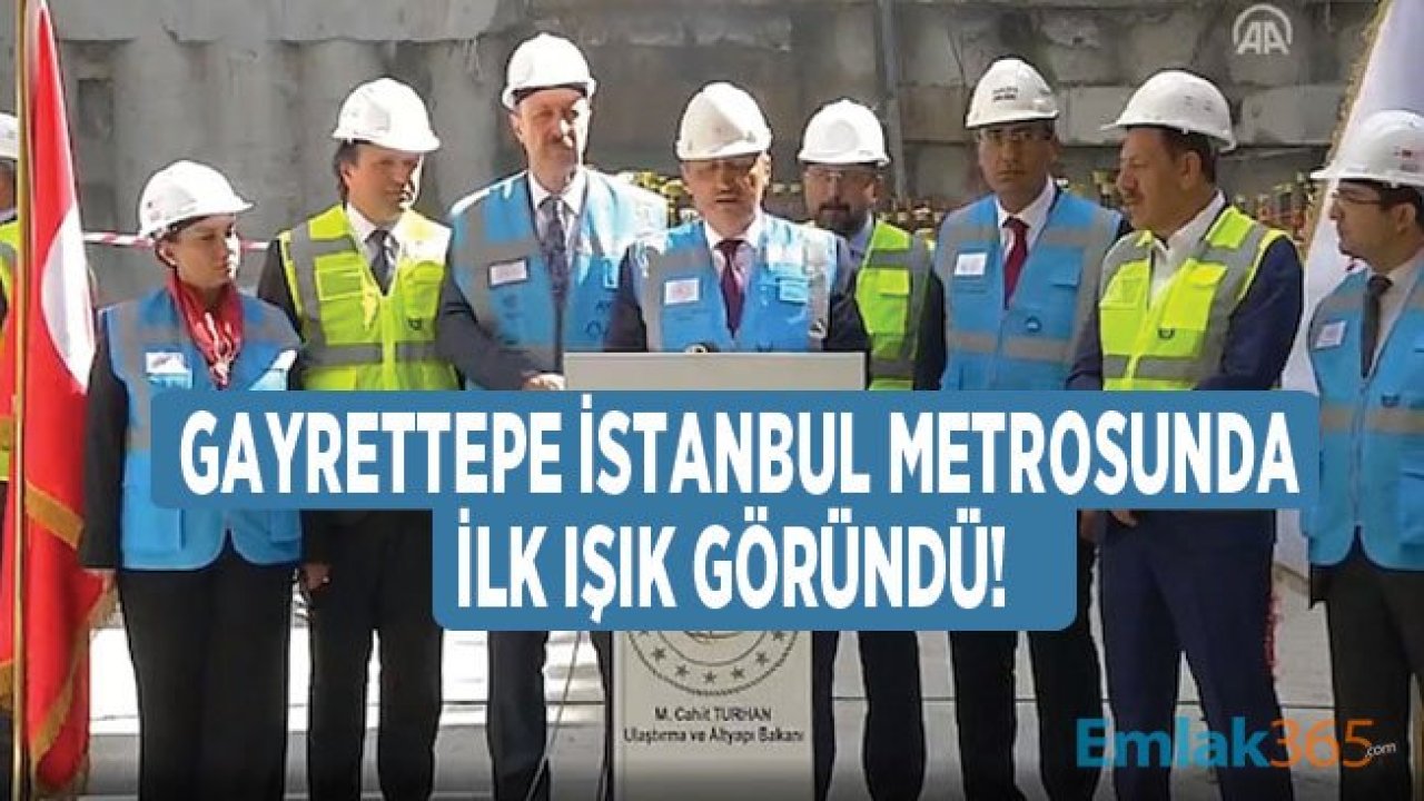 Gayrettepe İstanbul Havalimanı Metro Hattı İçin Işık Göründü Töreni Düzenlendi!