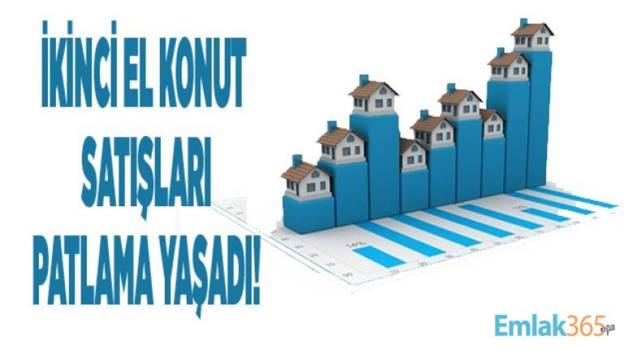 İkinci El Konut Satışları Patlama Yaşadı! Ev Alan Her 100 Kişiden 64 Tanesi 2. El Ev Aldı