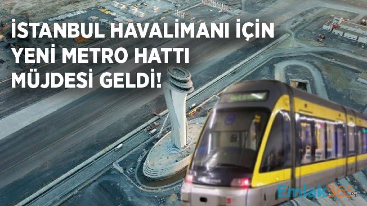 İstanbul Havalimanı Halkalı Metro Hattı İçin Kazı Çalışmaları Başlıyor!