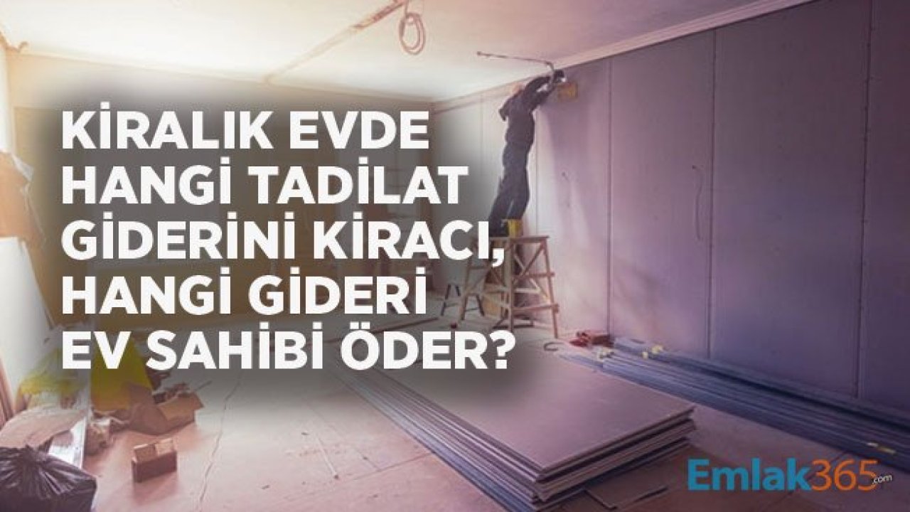 Kiralık Evde Demirbaş Arızası Kime Aittir, Evin Demirbaşları Nelerdir?