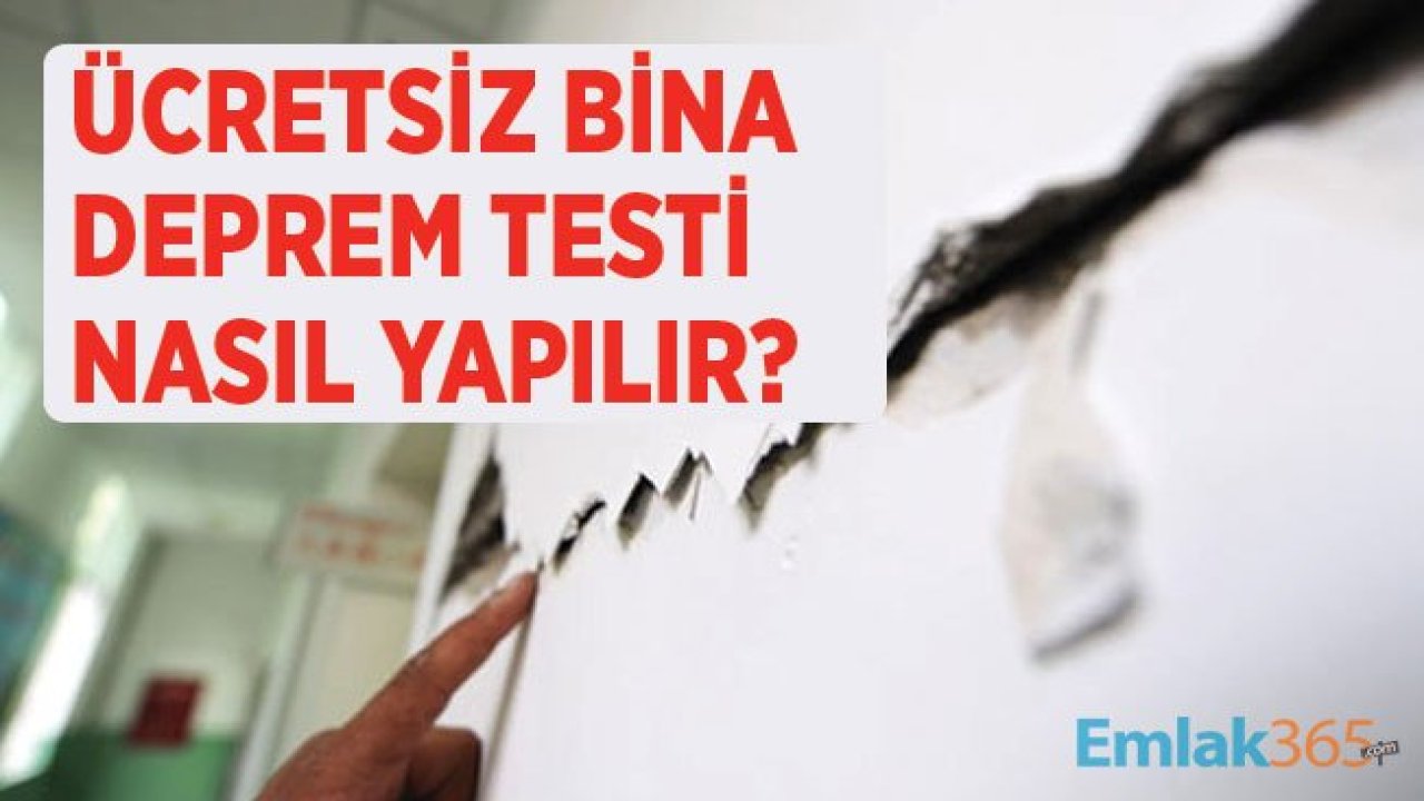 Bina Sağlamlık Deprem Testi Fiyatları Kaç Lira, Belediye Ücretsiz Karot Testi Yapar Mı?