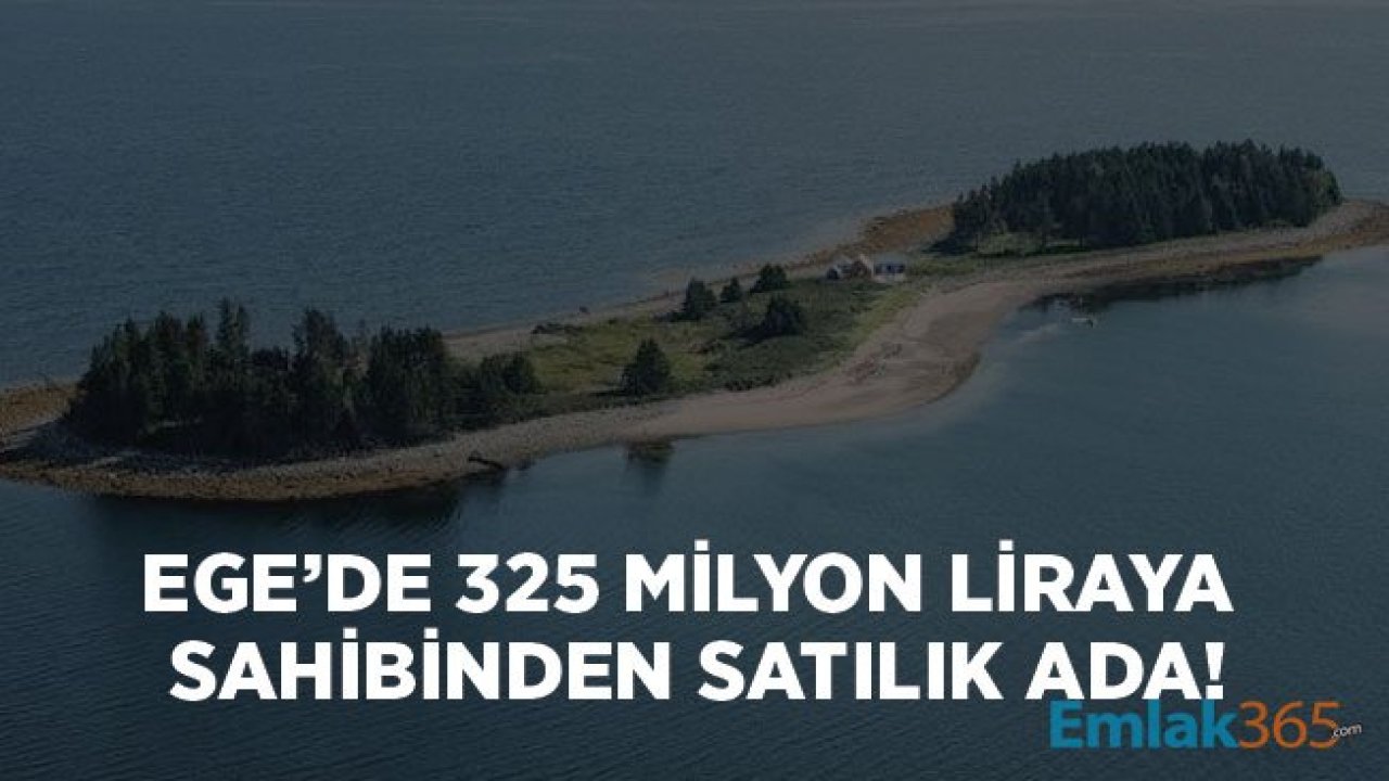 Ege'de 325 Milyon Liraya Satılık Ada! Karaca ve Çiçek Adası Satılıyor