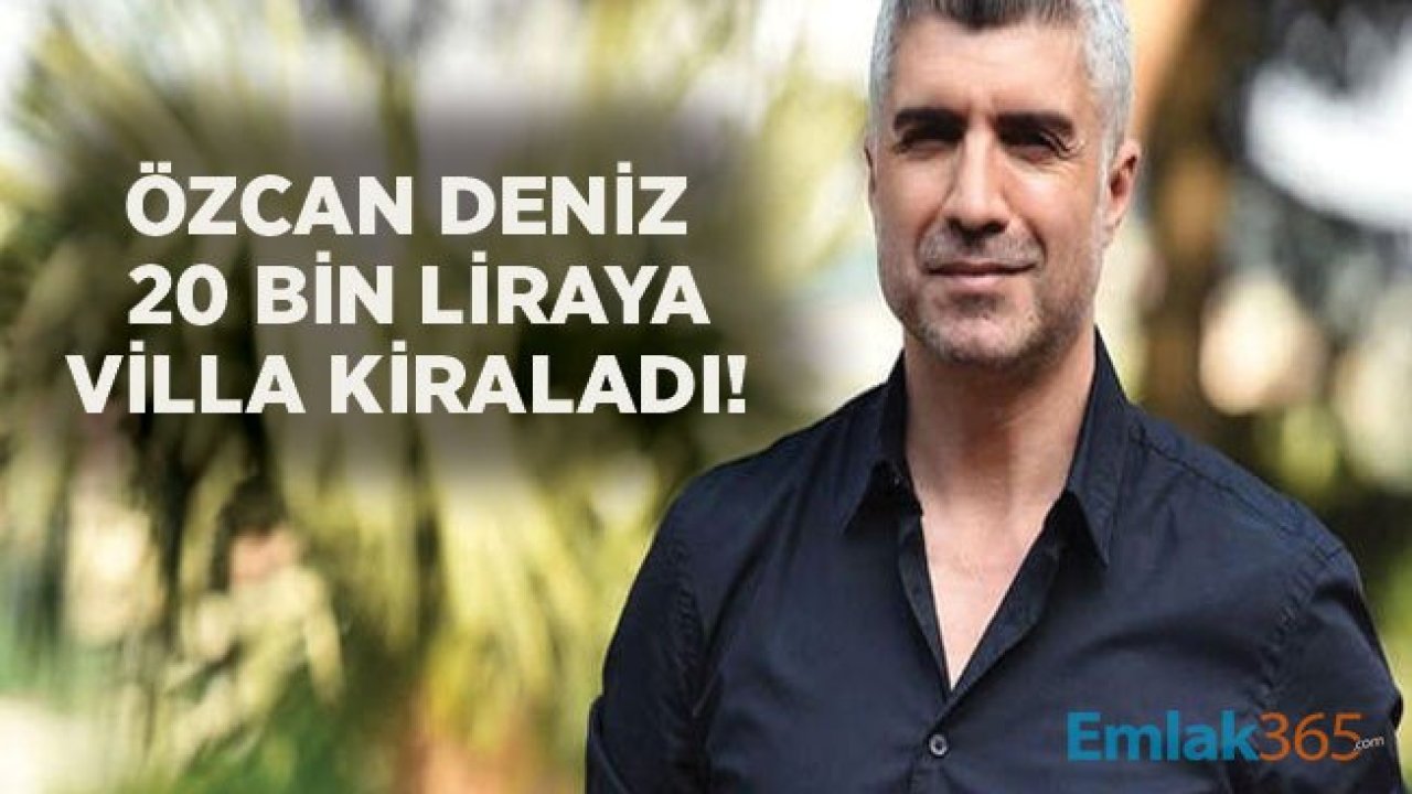 Özcan Deniz Villasını Eski Eşi Feyzan Aktan'a Bıraktı, 20 Bin Liraya Kiraya Çıktı!