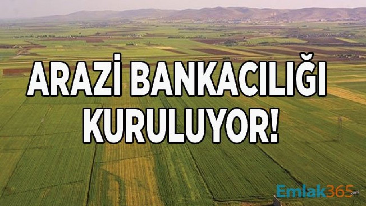 Arazi Bankacılığı İle Atıl Tarım Alanları Kurtarılacak!