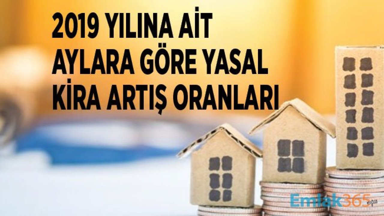 2019 Yılının En Düşük ve En Yüksek Kira Artış Oranı Zamları!