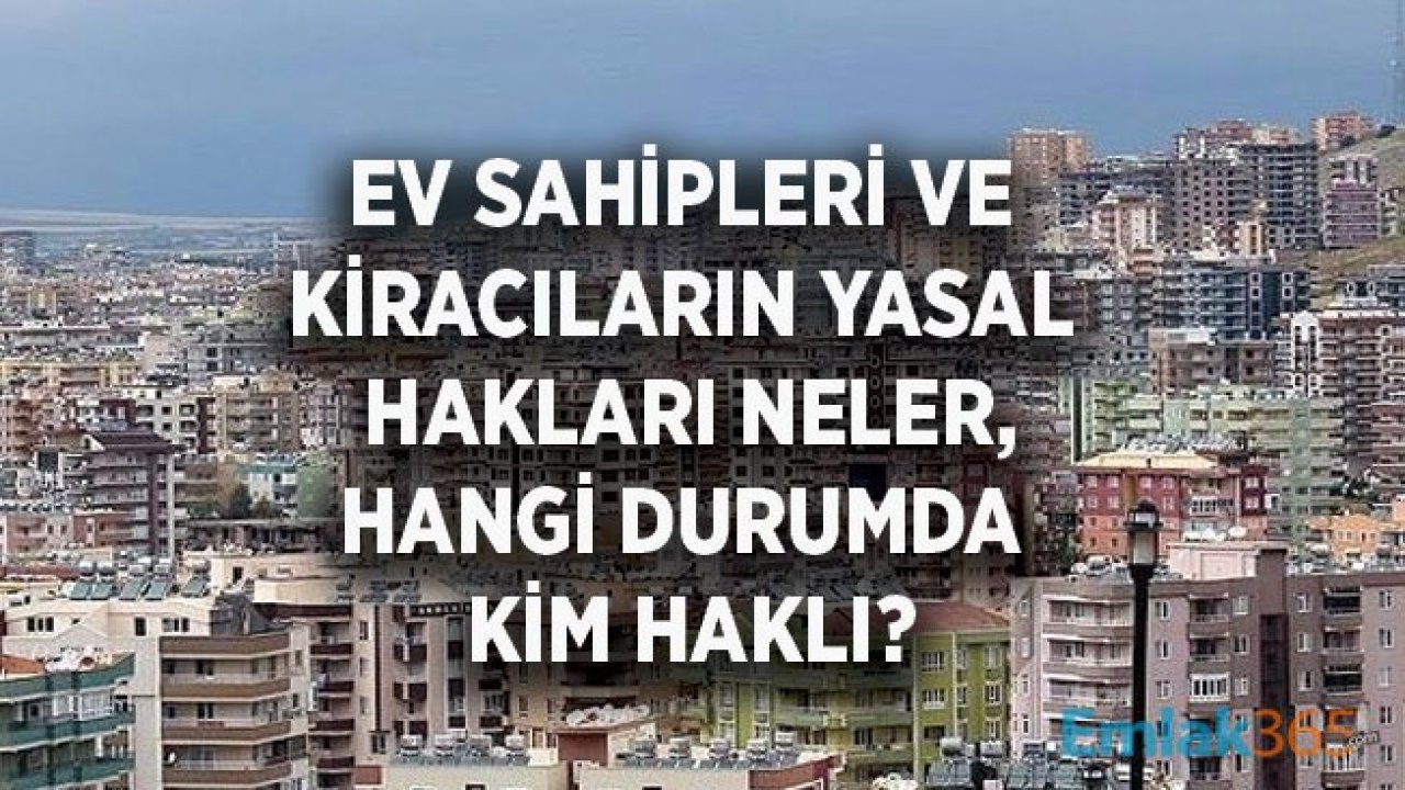 Kiracı ve Ev Sahipleri Arasında En Çok Yaşanan 5 Sorun ve Tarafların Yasal Hakları