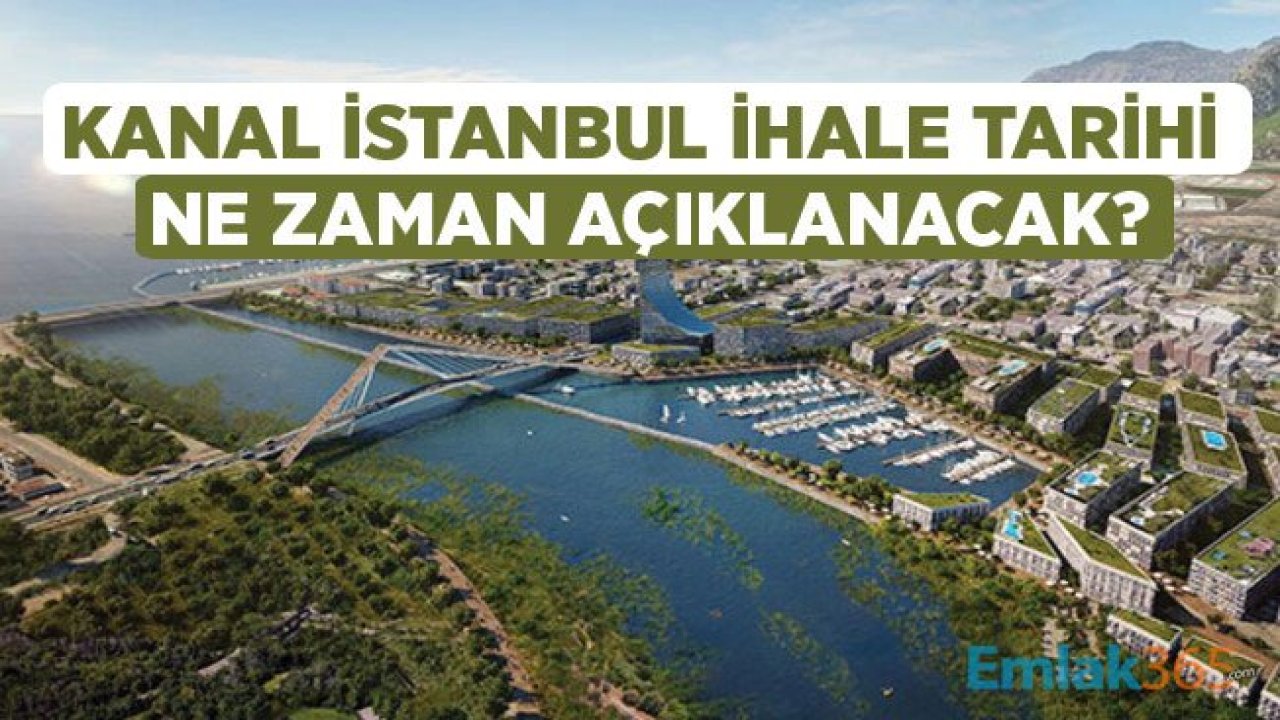 3 Katlı Büyük İstanbul Tüneli İhaleye Çıkıyor! Kanal İstanbul İhalesi Ne Zaman Yapılacak, Tarihi Açıklanacak Mı?