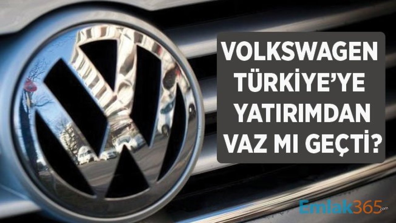 Volkswagen Fabrikası İçin Şok İddia: Suriye Operasyonu Sonrası Yatırım Kararı Ertelendi!