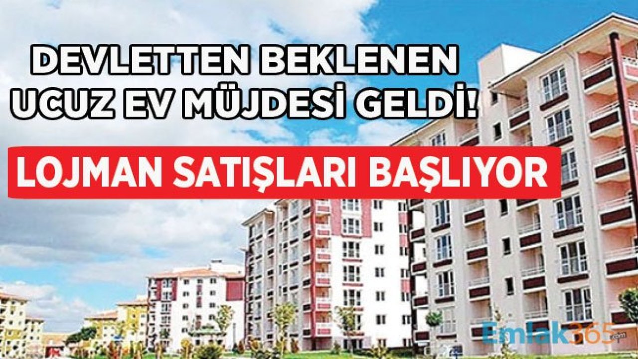 Son Dakika! Beklenen Haberler Geldi, Devlet Kamu Lojmanları Satışları Başlıyor