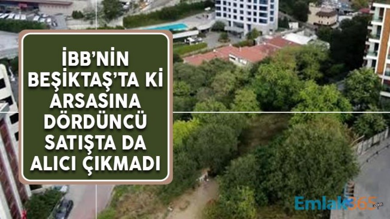 İstanbul Büyükşehir Belediyesi'nin Beşiktaş'ta Satmak İstediği Park Alanına Alıcı Çıkmadı