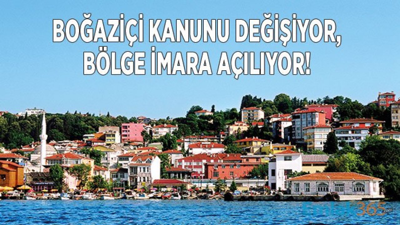 İstanbul Boğazı İmara Mı Açılıyor? Boğaziçi Kanunu Değişiyor!