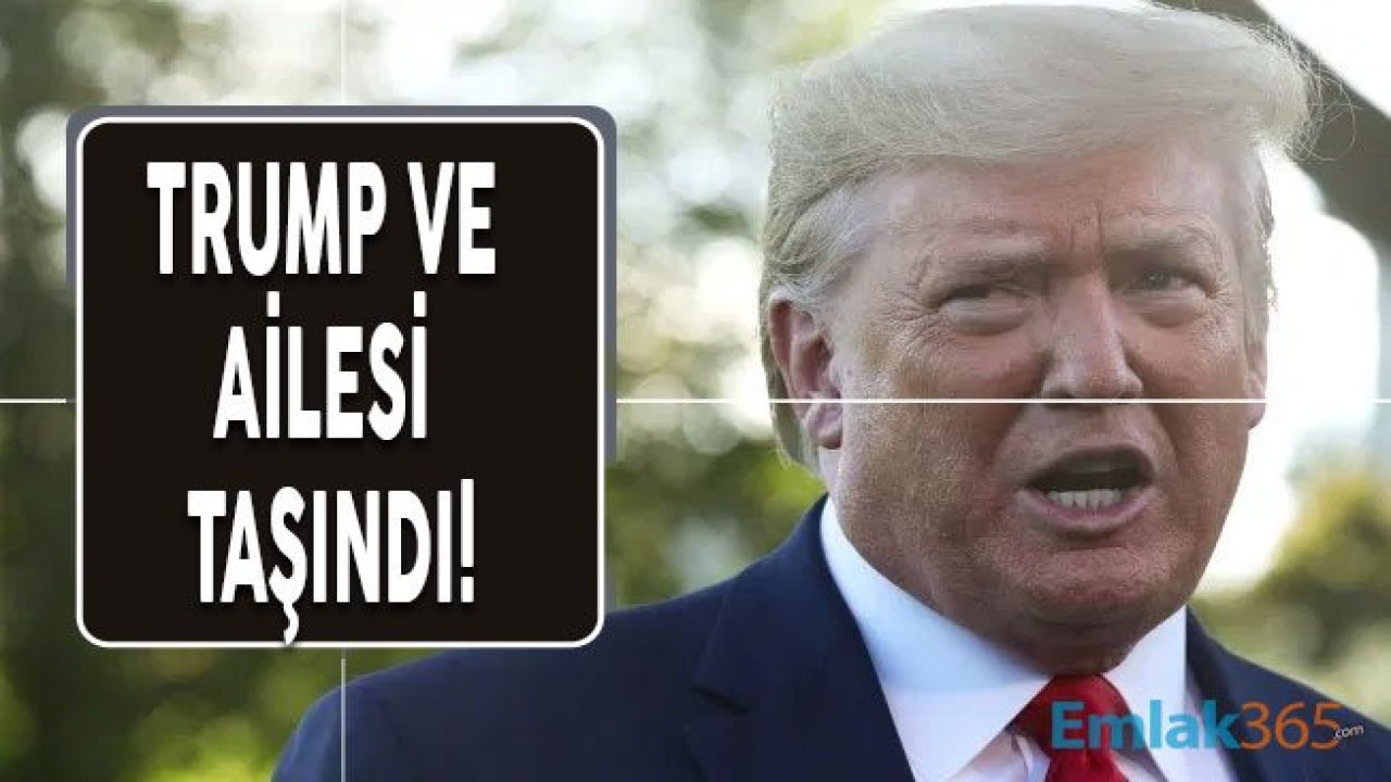 Azil Süreci Başlayan ABD Başkanı Trump Resmi İkametgah Adresini Değiştirdi!