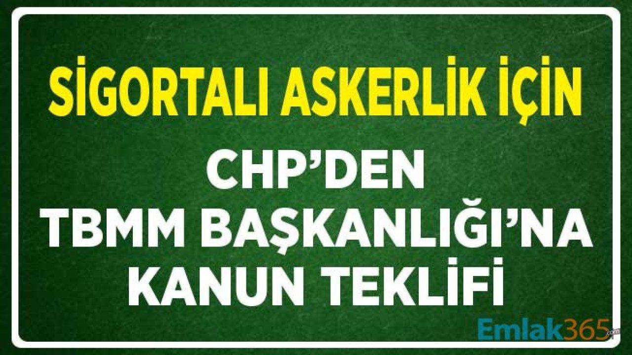 Askerlik Yapanların Sigorta Primlerini Devlet Ödesin Önergesi