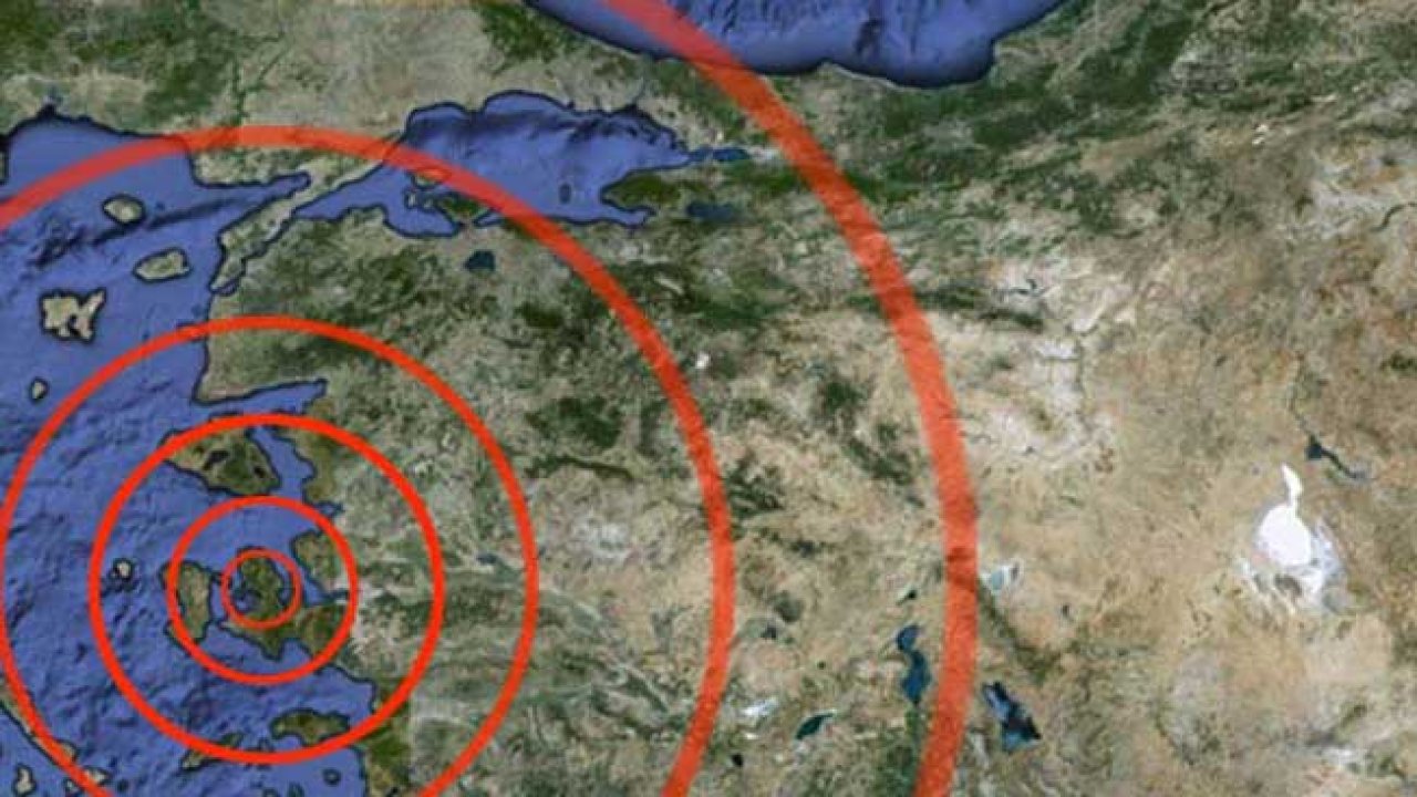 Ege'de Panik Yaratan Deprem