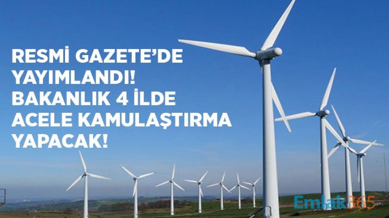 Çevre ve Şehircilik Bakanlığı İstanbul, Manisa, Bursa ve Kırklareli İçin Acele Kamulaştırma Kararları Yayımlandı!