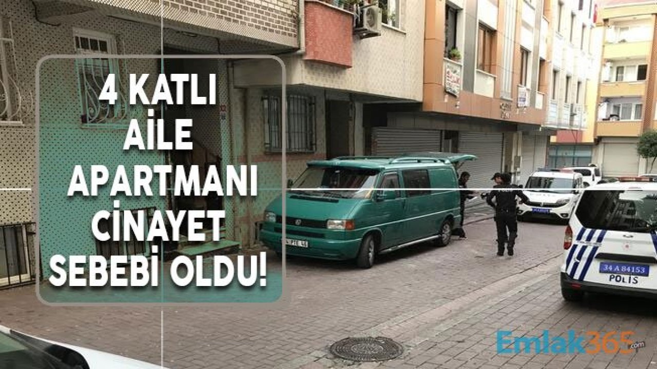 Aile Apartmanı Cinayete Neden Oldu! Tapu Yüzünden Kayınpeder Damadını Vurdu