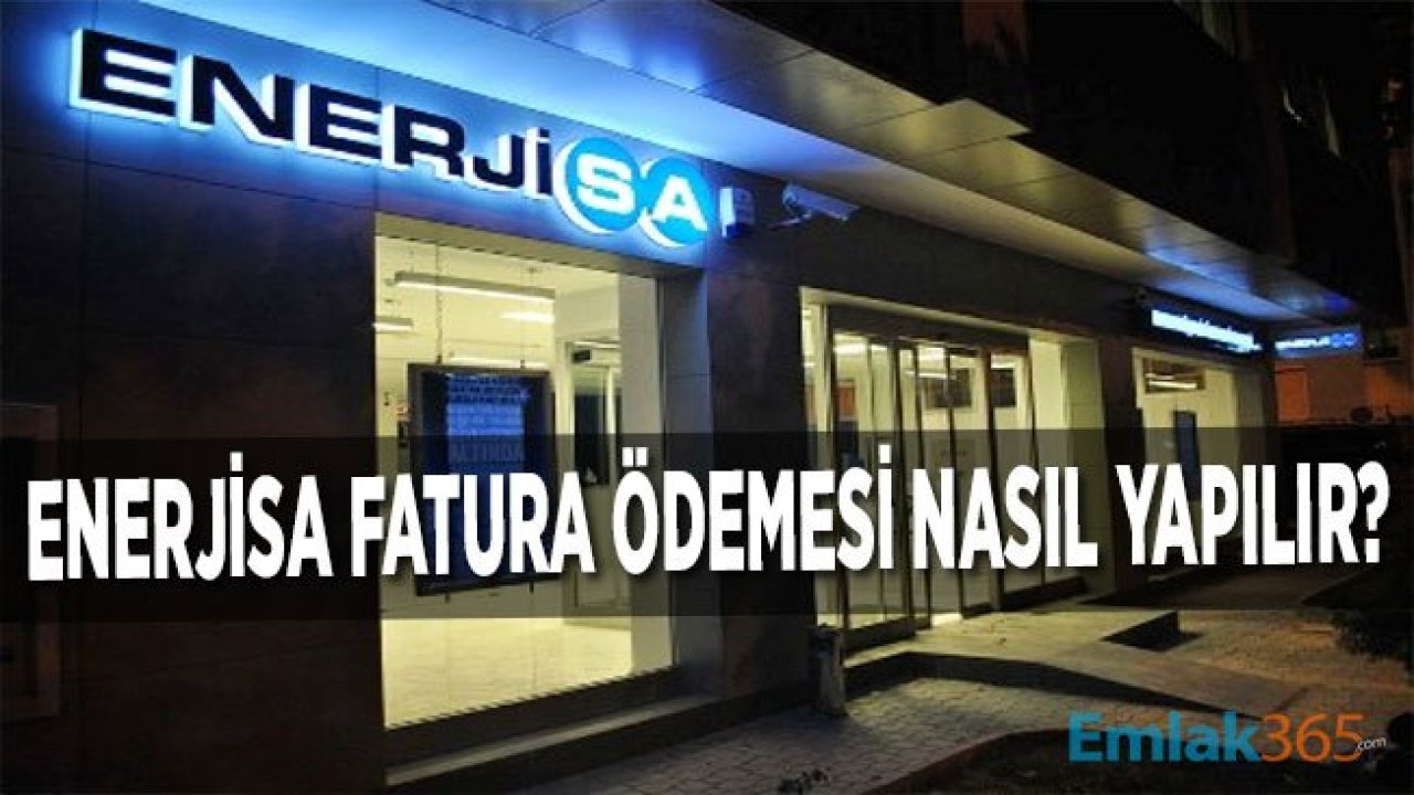 Enerjisa Fatura Ödeme Nasıl Yapılır?