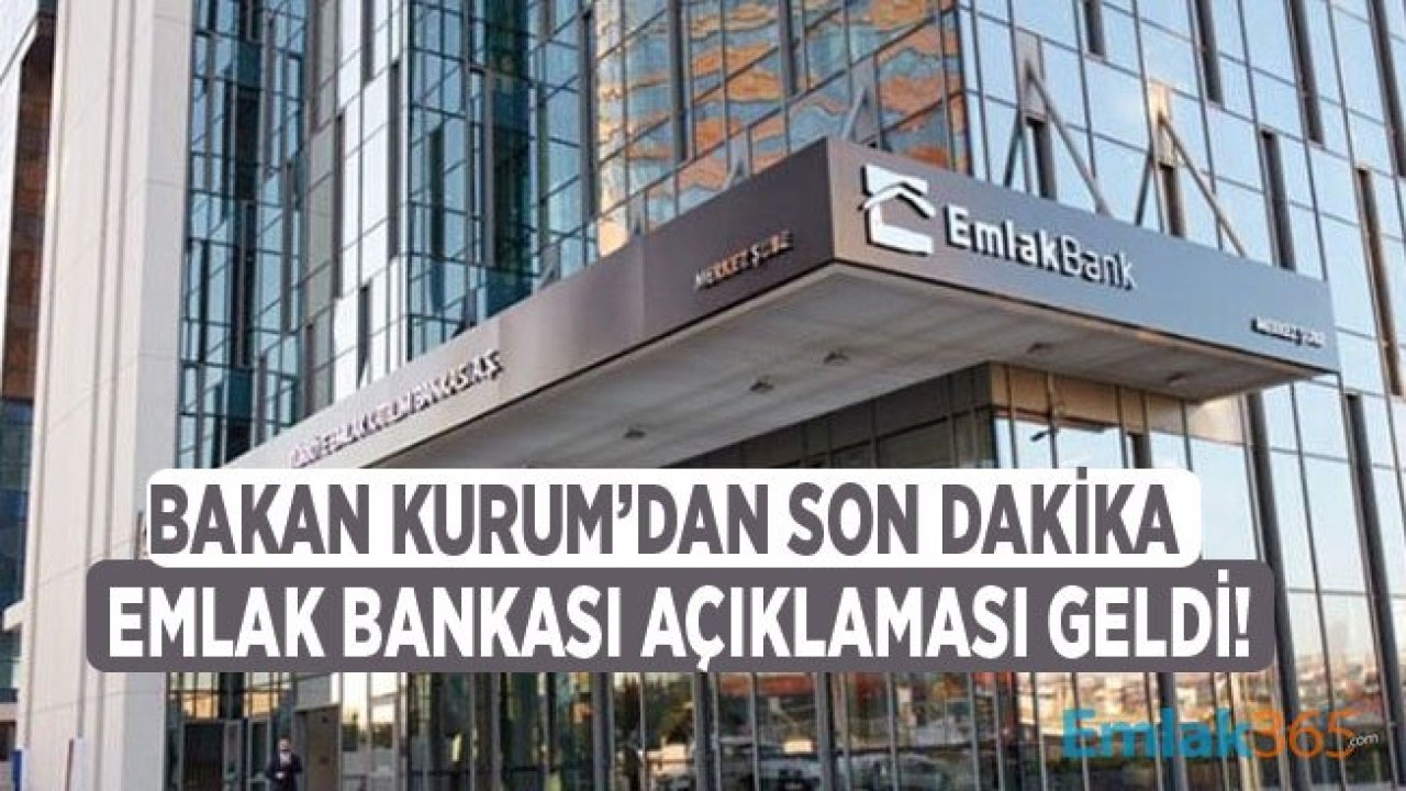 Bakan Murat Kurum'dan Emlak Katılım Bankası Açıklaması: 13 Yeni Şube Geliyor!