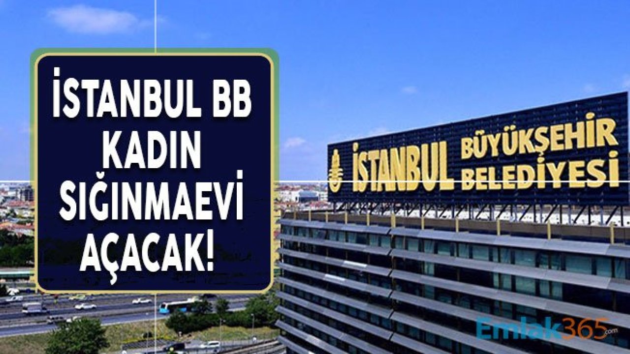 İstanbul Büyükşehir Belediyesi Kadın Sığınmaevi Açacağını Duyurdu!