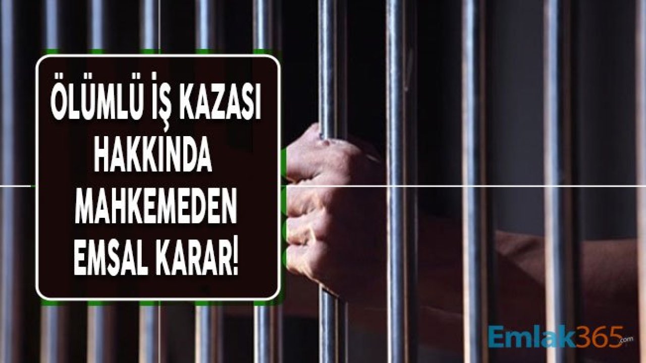 İnşaattan Düşerek Ölen İşçinin Patronlarına 3 Yıl Hapis Cezası Verildi!