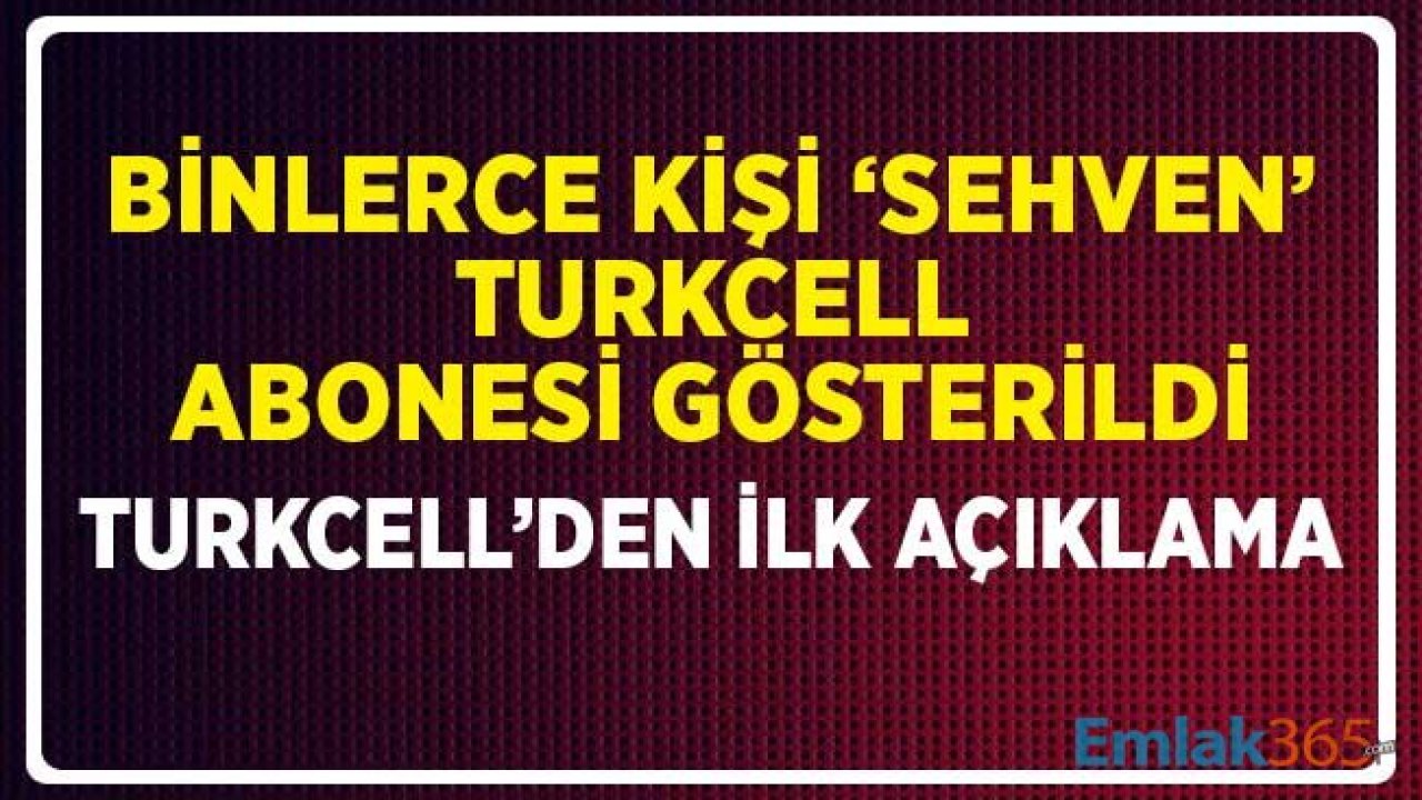 e-Devlet'te Binlerce Vatandaş Turkcell Abonesi Gözüküyor