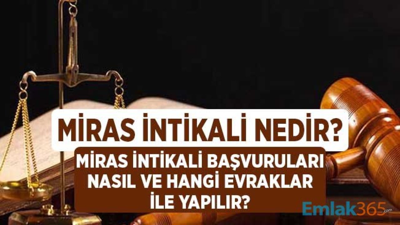 Miras İntikali Nedir? Miras İntikali için İzlenecek Yol ve Gerekli Evraklar