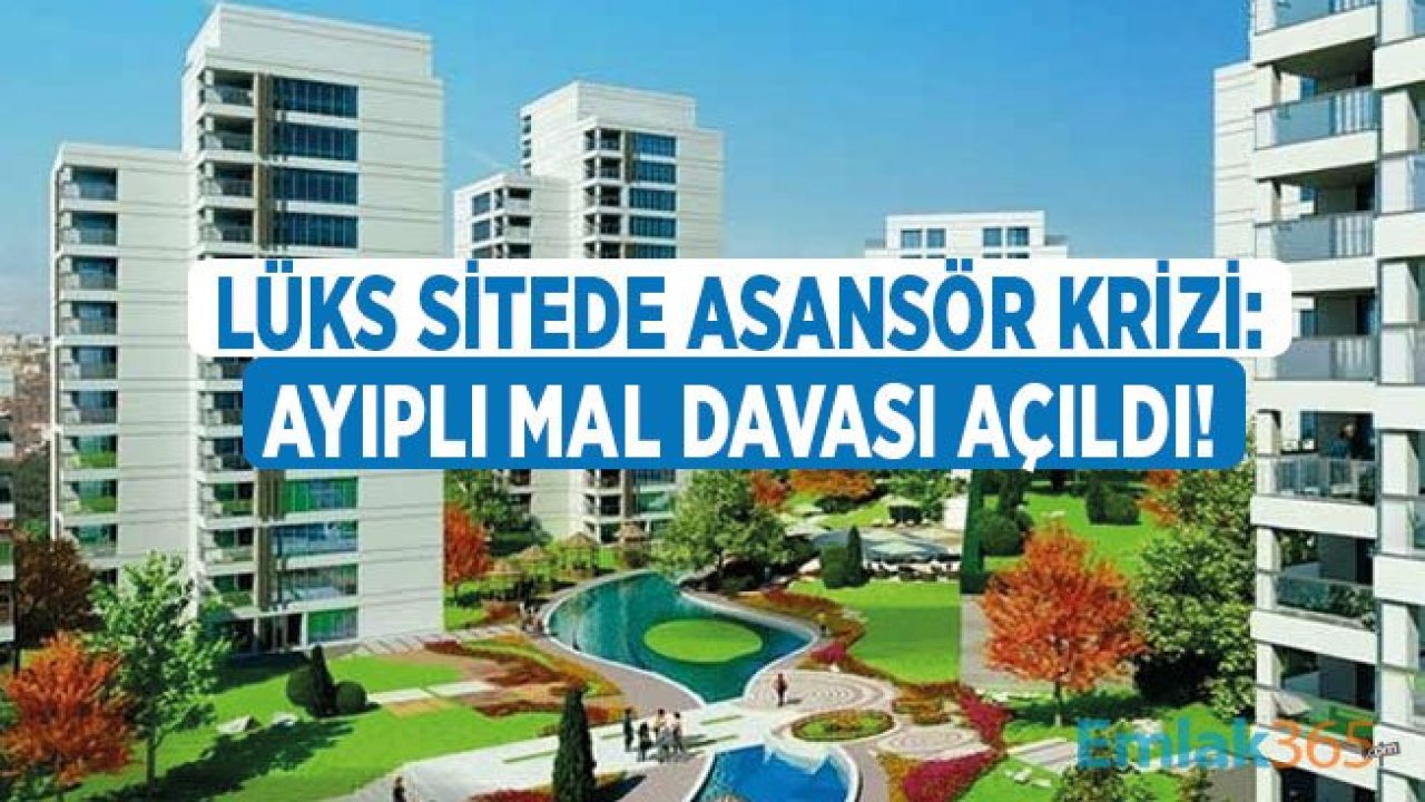 Site Sakinleri Sürekli Bozulan Asansör İçin Ayıplı Mal Davası Açtı!