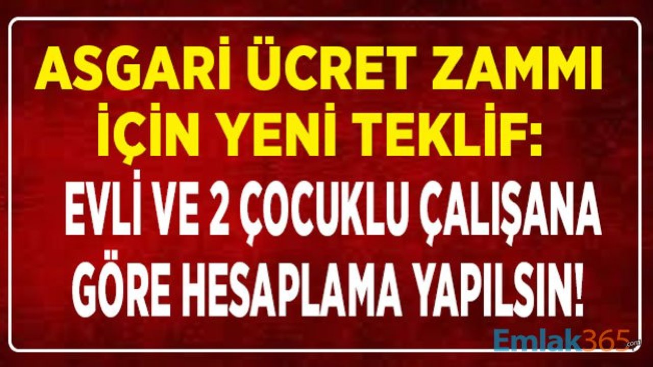 HAKİŞ'ten Son Dakika Açıklaması: Asgari Ücret Evli ve 2 Çocuğu Olan İşçiye Göre Belirlenmeli