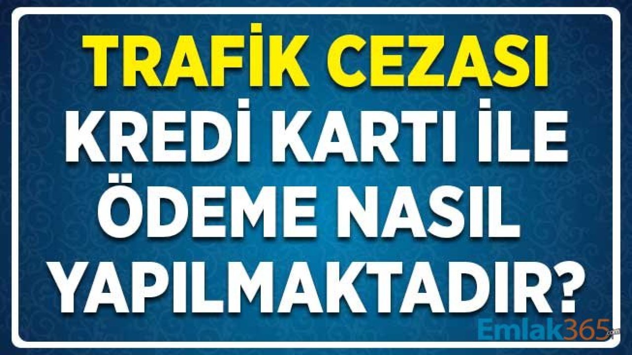 Trafik Cezası Borcu Sorgulama ve Kredi Kartı İle Ödeme Nasıl Yapılır?