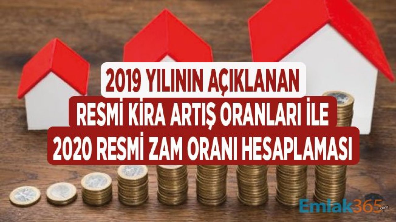 2019 Yılının Açıklanan İlk 11 Aylık TEFE TÜFE Resmi Enflasyon Kira Zammı Artış Oranları