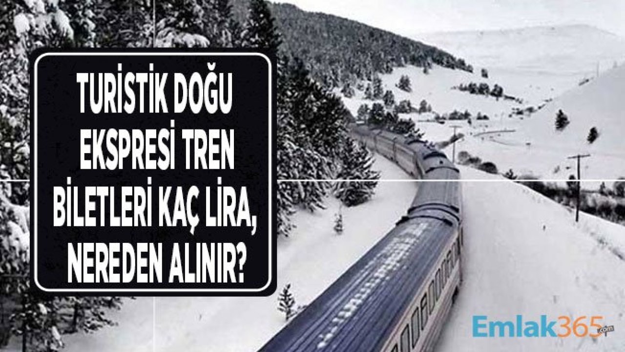 Ankara Kars Arası Turistik Doğu Ekspresi Tren Bileti Fiyatları Kaç TL?