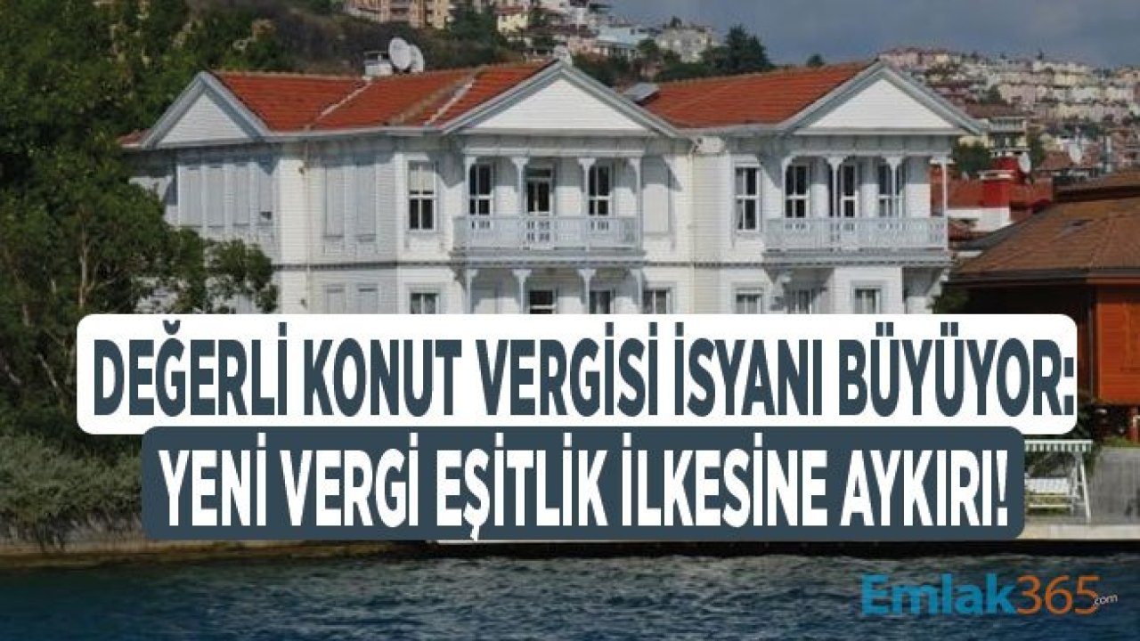 Değerli Konut Vergisi İsyanı Büyüyor! Bebek Makoder Vergiyi Haksız ve Ağır Bir Yük Olarak Değerlendirdi