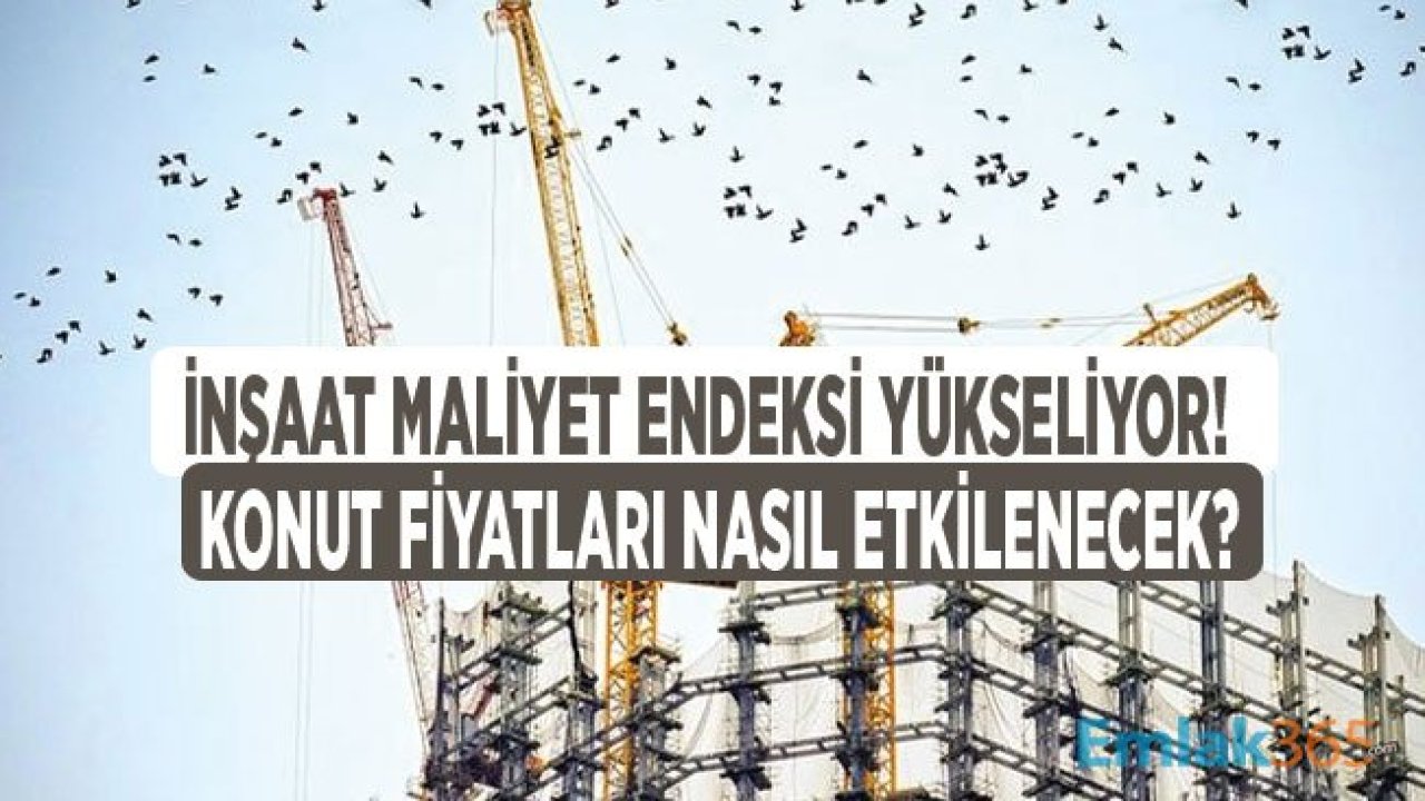 TÜİK Açıkladı: İnşaat Maliyet Endeksi Arttı, Konut Fiyatları Yükselecek Mi?