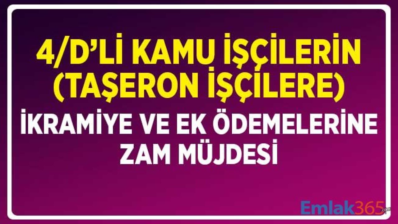 Taşeron İşçilerin İkramiye ve Ek Ödemelerine Zam Müjdesi Gelecek Mi?