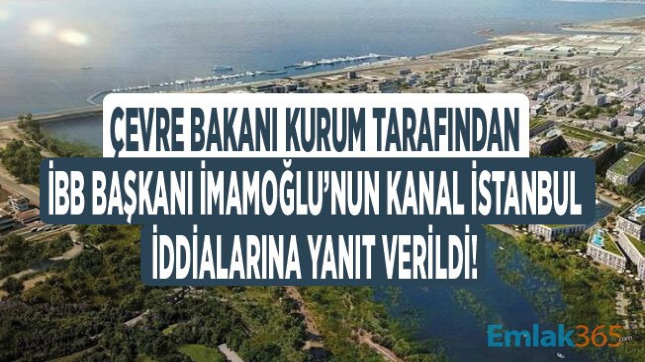 Bakan Kurum Kanal İstanbul Projesi İçin Özel Basın Toplantısı Düzenledi, Ekrem İmamoğlu'nun İddialarına Yanıt Verdi!