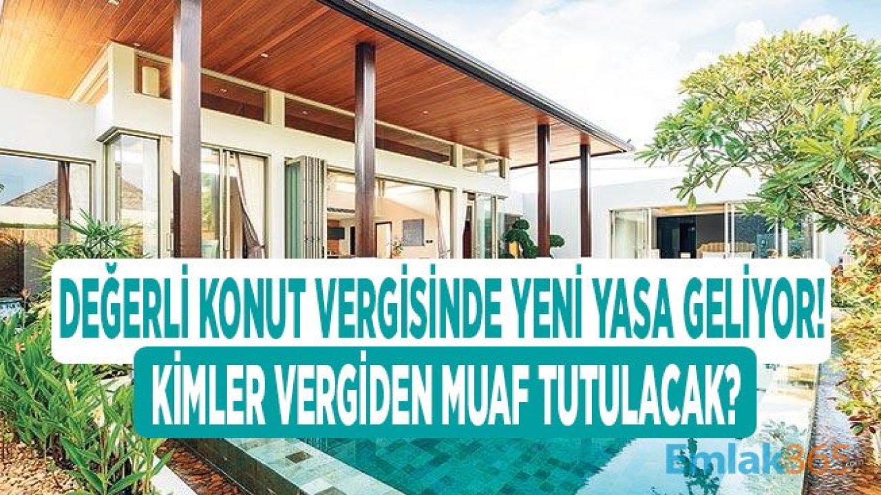 Değerli Konut Vergisi 2020 Yılında Ödenecek Mi, İptal Olur Mu?