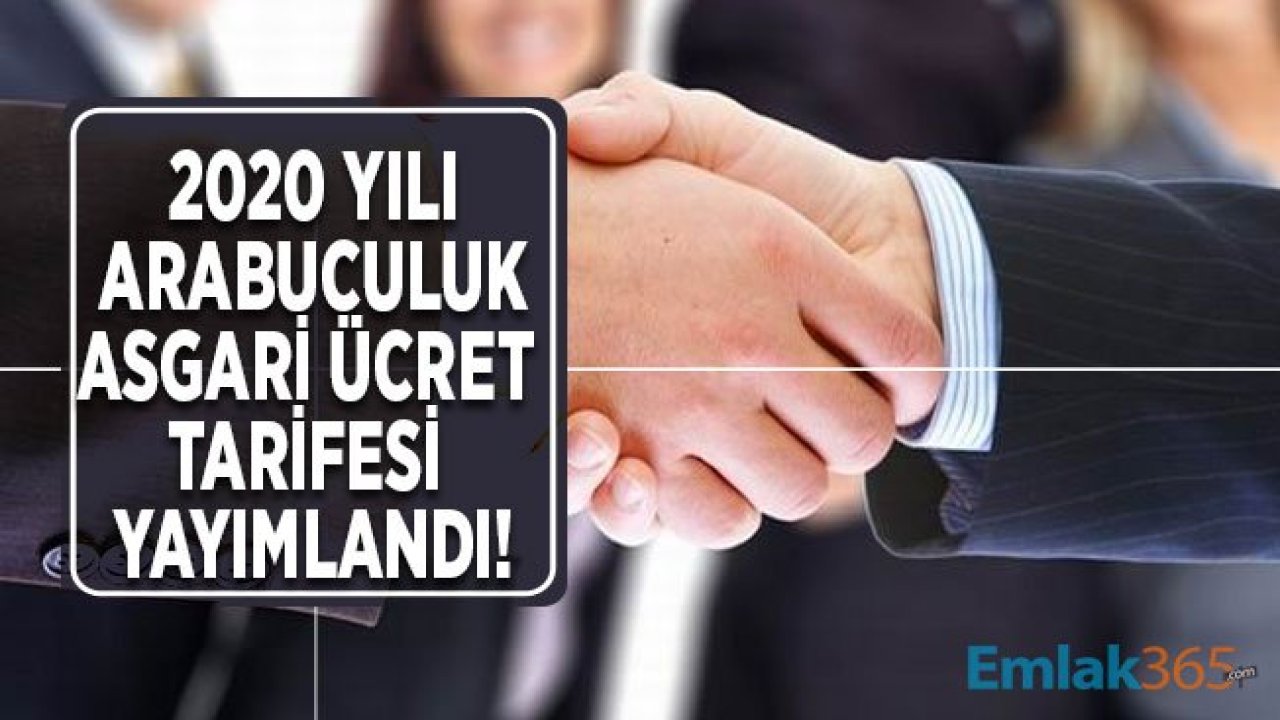 2020 Yılı Arabuluculuk Asgari Ücret Tarifesi Resmi Gazete İle Yayımlandı!