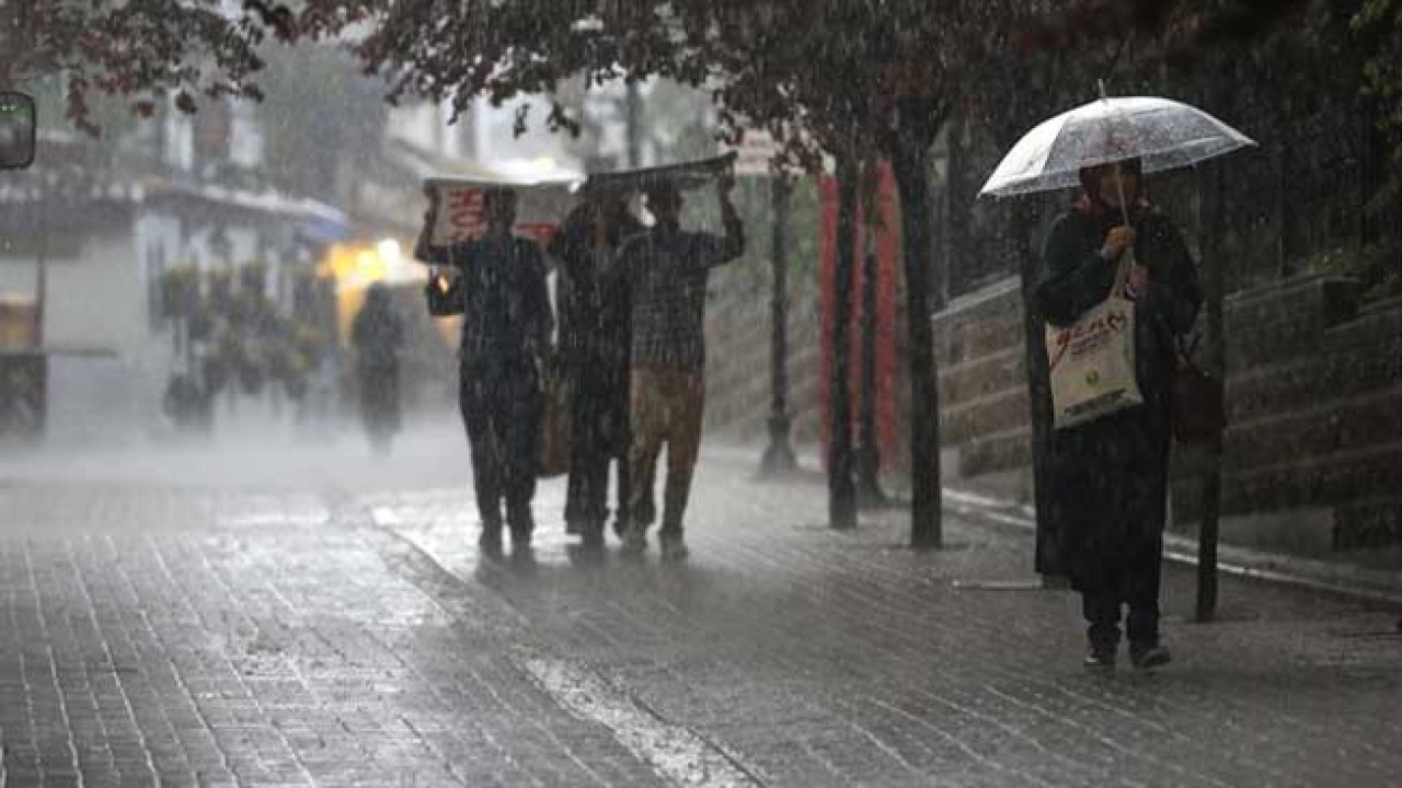 Meteoroloji, İstanbul'da Yağmur Alarmı Verdi