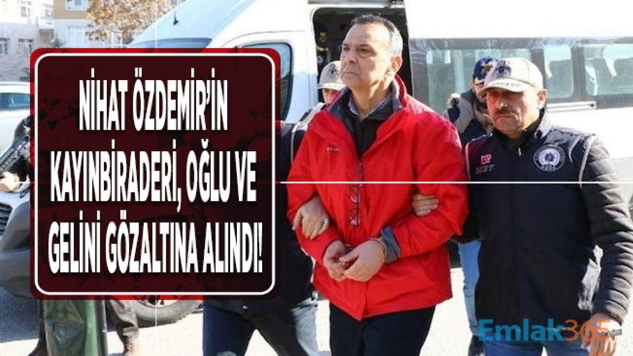 Limak Holding Yönetim Kurulu Başkanı Nihat Özdemir'in Oğlu ve Gelini, Metin İyidil İle Gözaltına Alındı!