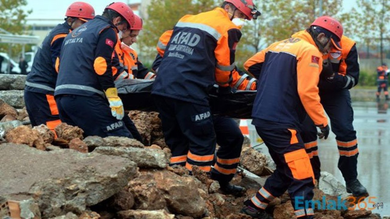 AFAD 6.8 Şiddetindeki Deprem Sonrası Hayatını Kaybeden ve Yaralanan Vatandaşların Sayısını Açıkladı