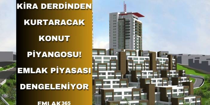 Belediyeden kira derdine son verecek konut piyangosu! Emlak piyasası tepetaklak olacak