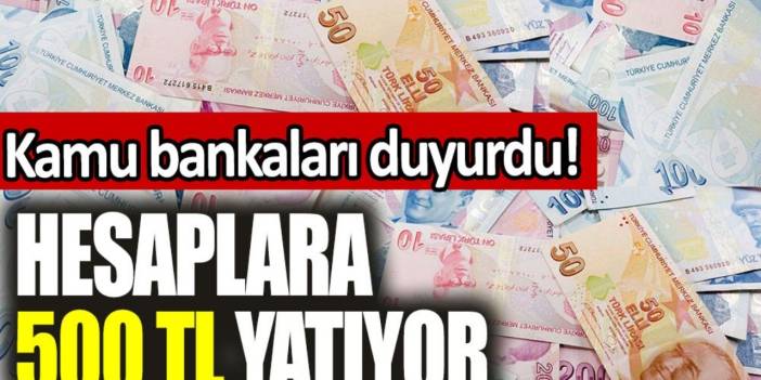 Binlerce kişi almayı unuttu! Halkbank ve Ziraat Bankası 500 TL para iadesi yapıyor