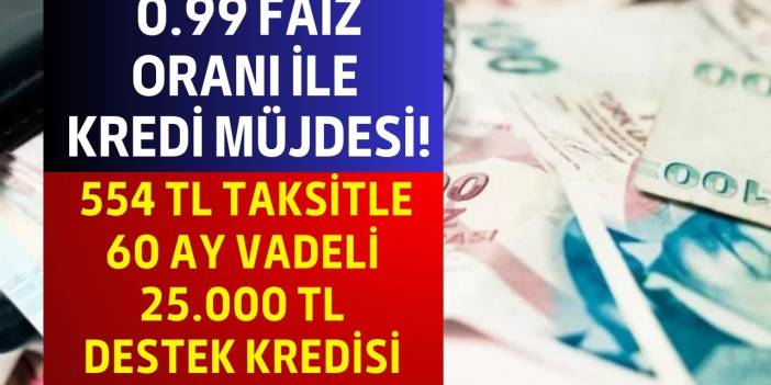Ziraat Bankası Halkbank Vakıfbank kredi musluğu AÇILDI! 554 TL taksitle TRİNK 60 AY VADELİ 25.000 TL destek kredisi
