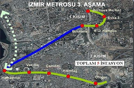 Fahrettin Altay – Narlıdere Metro Hattı Çalışmaları