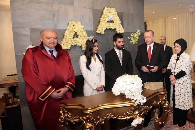 Arda Turan'ın Nikah Şahitliğini Cumhurbaşkanı Erdoğan Yaptı