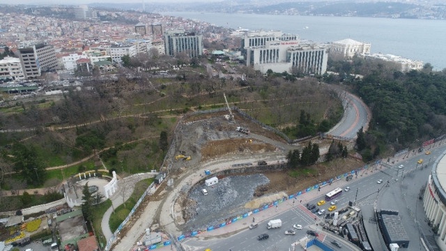 Bu Tünel Dolmabahçe İle Levazım Arası Mesafeyi Beş Dakikaya Düşürecek