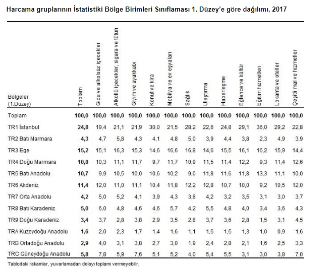 TÜİK Hanehalkı Tüketim Harcamaları Açıklandı! En Çok Konut ve Kira Harcaması Yaptık