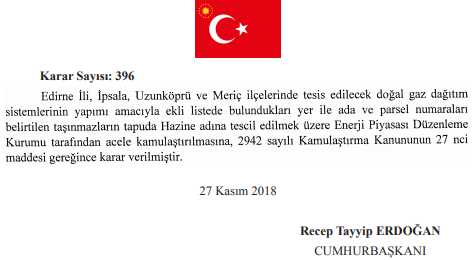 Resmi Gazete Acele Kamulaştırma Kararları