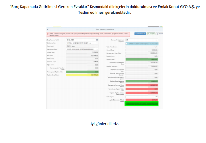 Emlak Konut Erken Ödeme İndirimi Kampanyası Son Başvuru Tarihi Doluyor!