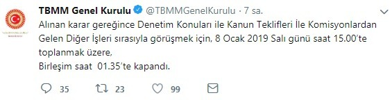 Tasfiye Kararnamesi Bekleyenlere Kötü Haber, Meclis Tatile Girdi!